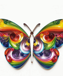 Alternative view of Set pentru activitati lucru manual si crafts, QUILLING PAPER