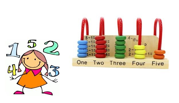 Abac cu operatii matematice din lemn si 5 coloane, 3 ani - imagine 3