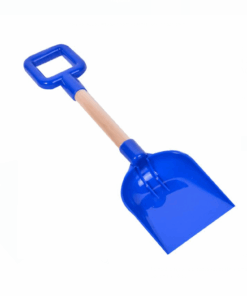 Accesoriu pentru plaja si nisip, lopetica cu maner din lemn