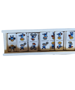 Alternative view of Joc de masa, Domino cu Activitati sportive, 28 Piese