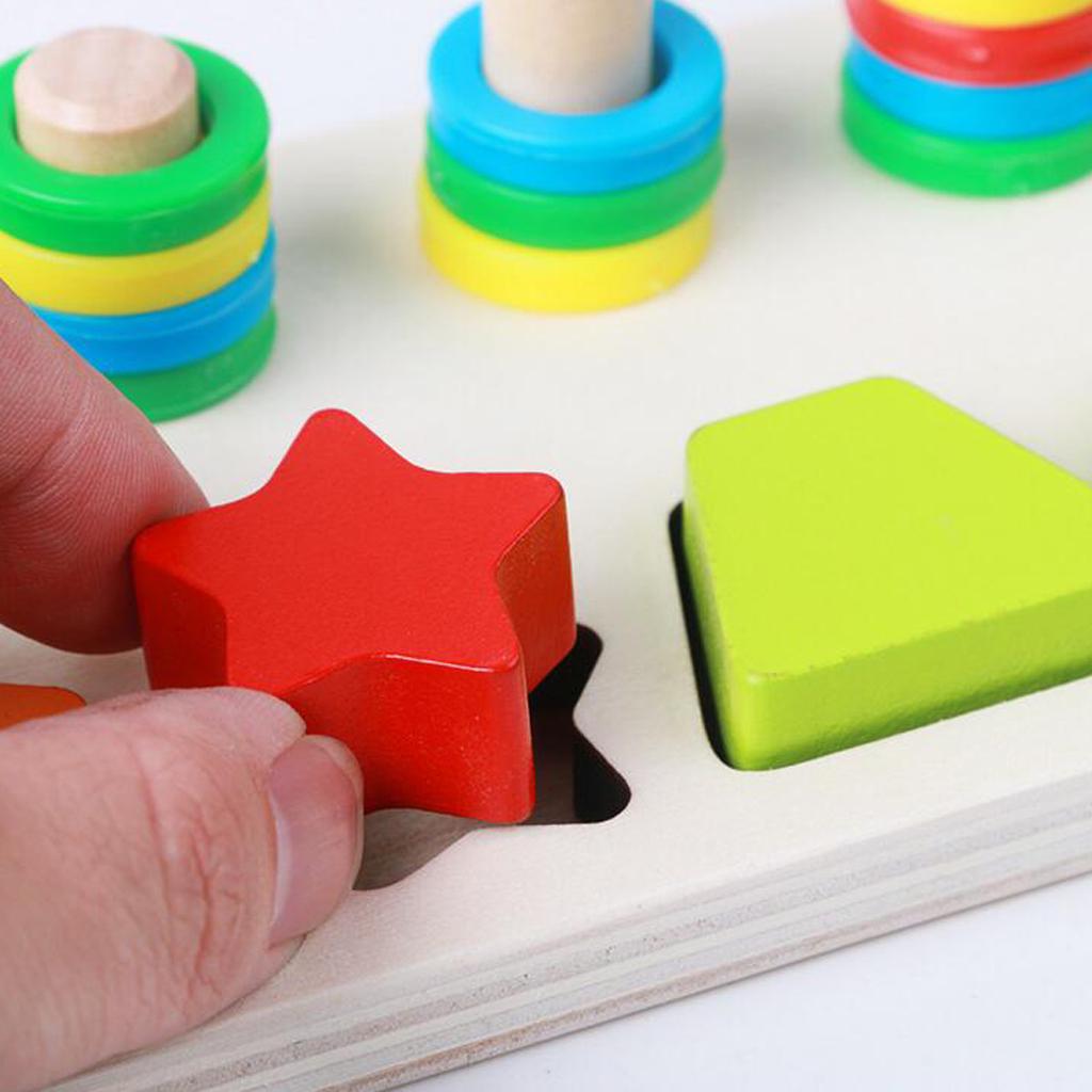 Joc logaritmic - Aritmetica si sortare forme geometrice, 3 ani+ - imagine 5