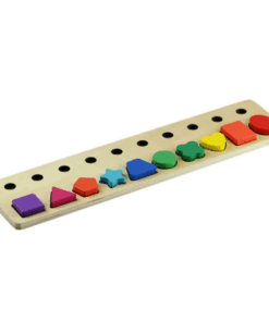 Alternative view of Joc logaritmic - Aritmetica si sortare forme geometrice, 3 ani+