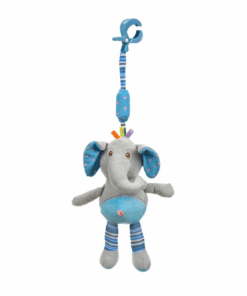 Jucarie pentru patut si carucior-Elefantel, 0 luni+