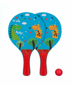 Set palete tenis din lemn, Dino