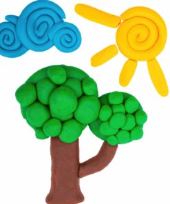 Nisip Kinetic, plastilina si spuma modelatoare