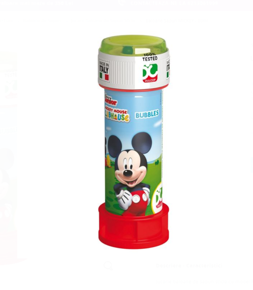 Joc Baloane de sapun, 60ml, Eco-Friendly, MICKEY