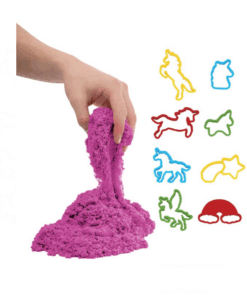 Alternative view of Joc creativ cu nisip kinetic, 650 grame, Art Craft, Unicorn, 3 ani+
