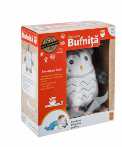 Jucarie interactiva Bebelusi - Bufnita,in Limba Romana, 18 luni+