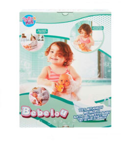 Papusa, Bebelus cu 7 accesorii si cadita, 35 cm