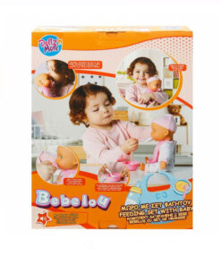 Papusa, Bebelus cu sunete si 5 accesorii, 35 cm