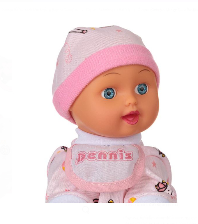 Papusa, Bebelus, cu sunete si miscari, 24 cm 01