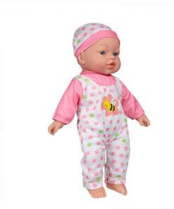 Papusa, Bebelus racit, cu sunete si 4 accesorii, 41 cm