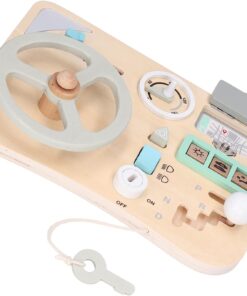 Placa senzoriala cu activitati Montessori - Busy Board