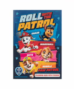Carte de colorat A4 cu Autocolante Paw Patrol