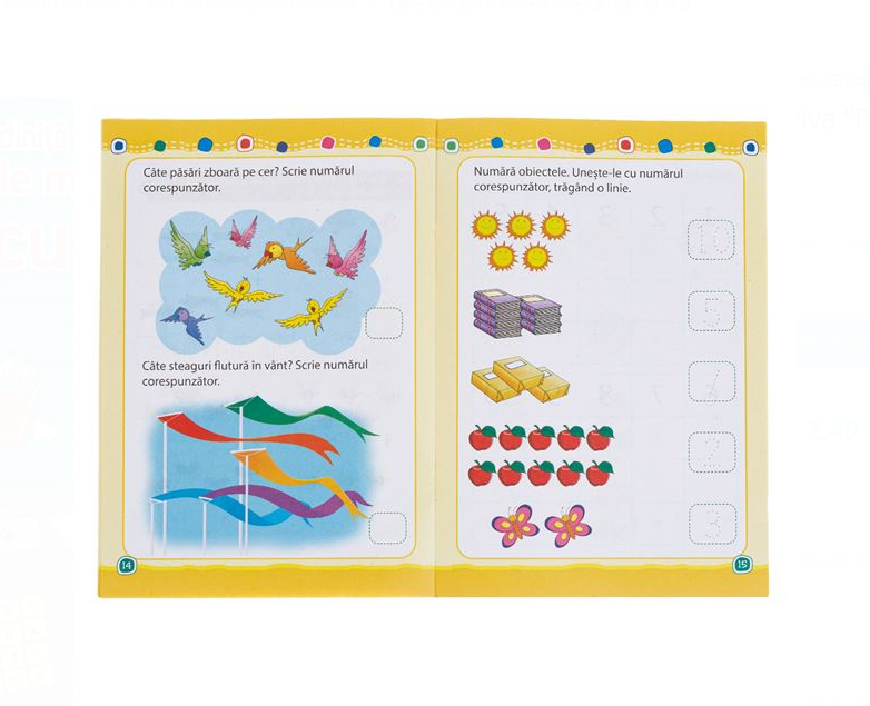Carte educativa, Primele Mele Calcule, 3 ani+ - imagine 2