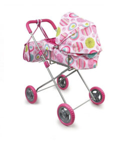 Carucior de jucarie pentru papusi, 62 cm, 3 ani