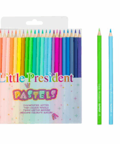 Creioane Colorate Subtiri - 24 BUC, Pastel