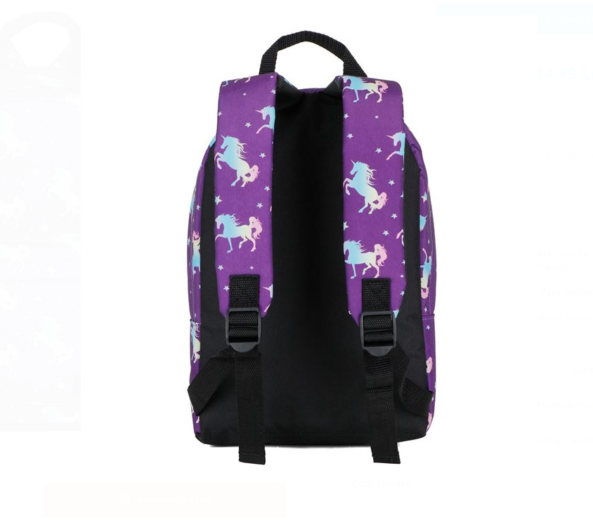 Ghiozdan pentru Gradinita, Unicorn - imagine 4