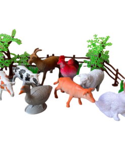Set 10 Animale domestice cu tarc-My farm