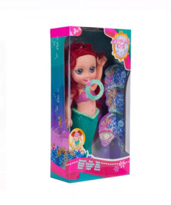 Papusa Sirena cu sunete si lumini, 3 ani, 37 cm
