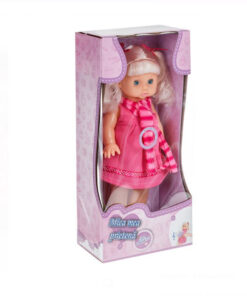 Papusa cu sunete, in limba romana, 35 cm, 3 ani