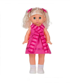 Papusa cu sunete, in limba romana, 35 cm, 3 ani