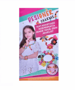 Set creatie bijuterii, bratari pentru fetite, 50 piese, 6 ani+