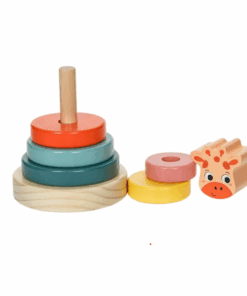 Alternative view of Turn Montessori de sortare si stivuire, 10x14cm