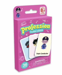 Carduri cognitive pentru copii, 36 piese, Meserii