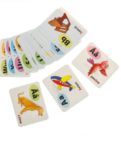 Carduri educative, Alfabetul in imagini
