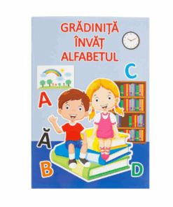 Carte educativa pentru gradinita, ”Invat Literele” 24 file