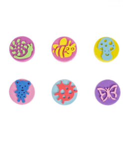 Joc de pictura, 6 stampile, Animale