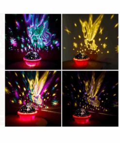 Alternative view of Lampa de veghe cu proiectie, Proiector cu LED 13x10.5cm, Unicorn