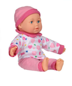 Papusa, Bebelus cu sunete si 2 accesorii, 33 cm