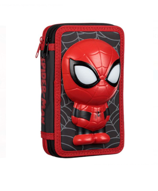 Penar pentru baieti cu doua compartimente, echipat, Spiderman Squeezy
