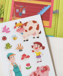 Alternative view of Puzzle Magnetic- Ferma, 30 piese, 3 ani+