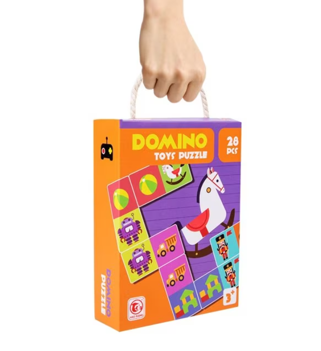 Puzzle educativ de tip Domino, 3 ani+ - imagine 3