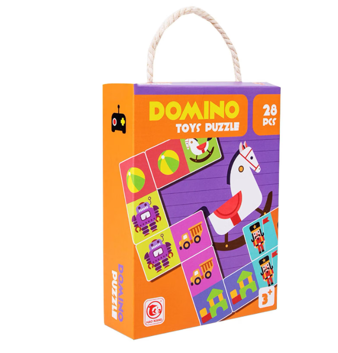 Puzzle educativ de tip Domino, 3 ani+ - imagine 4