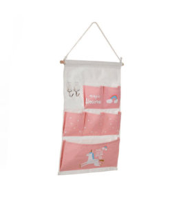 Accesoriu de depozitarea camera copiilor, husa suspendabila, Roz