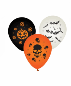 Accesoriu petrecere, set 8 baloane, Halloween