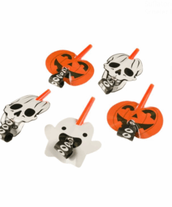 Accesoriu petrecere, suflator, Halloween, 5 buc