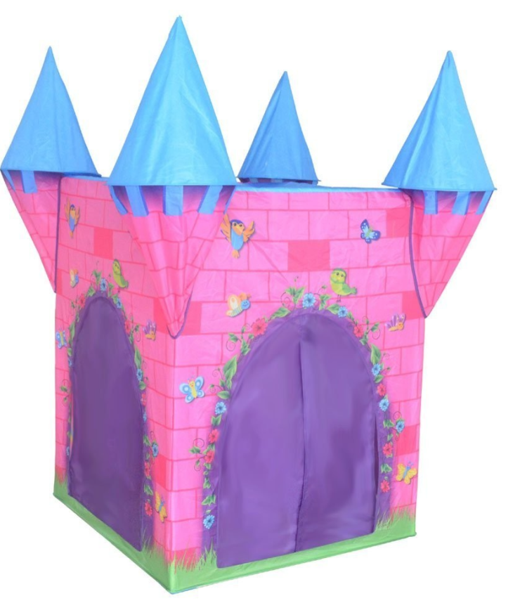 Cort pentru fetite, Castel,100x100x135 cm - imagine 3