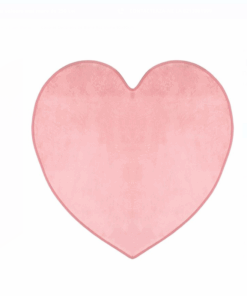 Covoras pentru camera copilului, 90x90cm, Inimioara