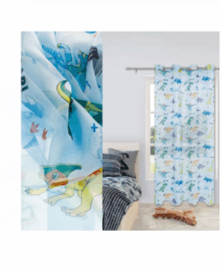 Alternative view of Perdea pentru camera copilului, Dinozauri, 140x260cm