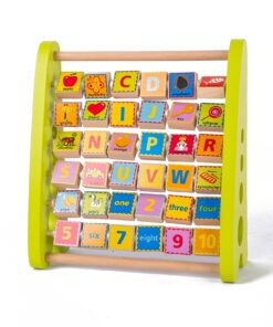 Alfabetar din lemn cu abac litere si imagini in limba engleza01.jpg