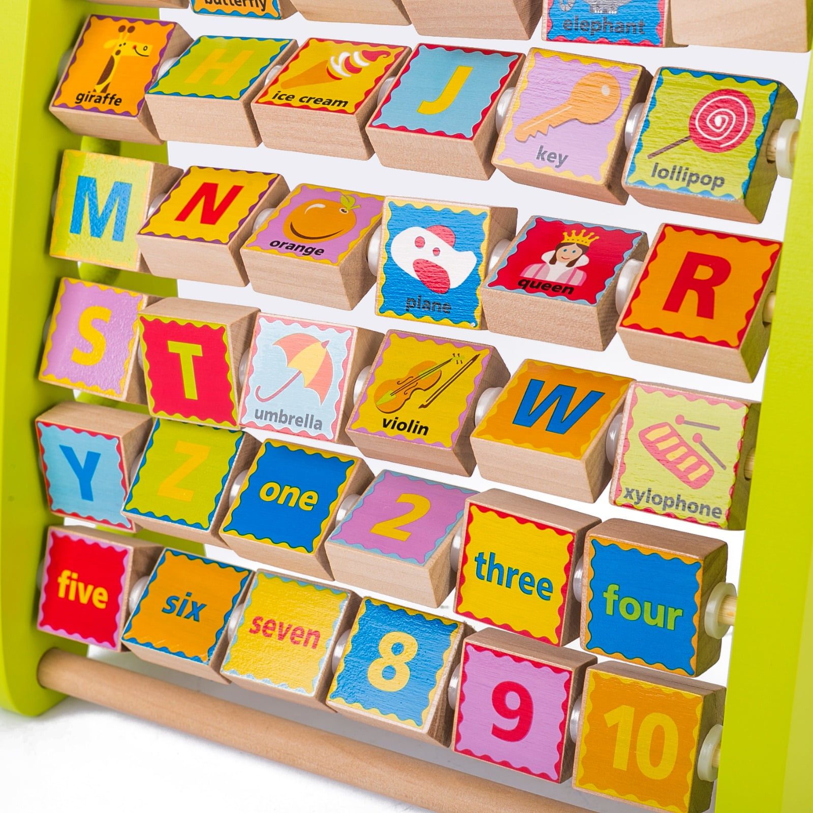 Alfabetar din lemn cu abac litere si imagini in limba engleza02.jpg