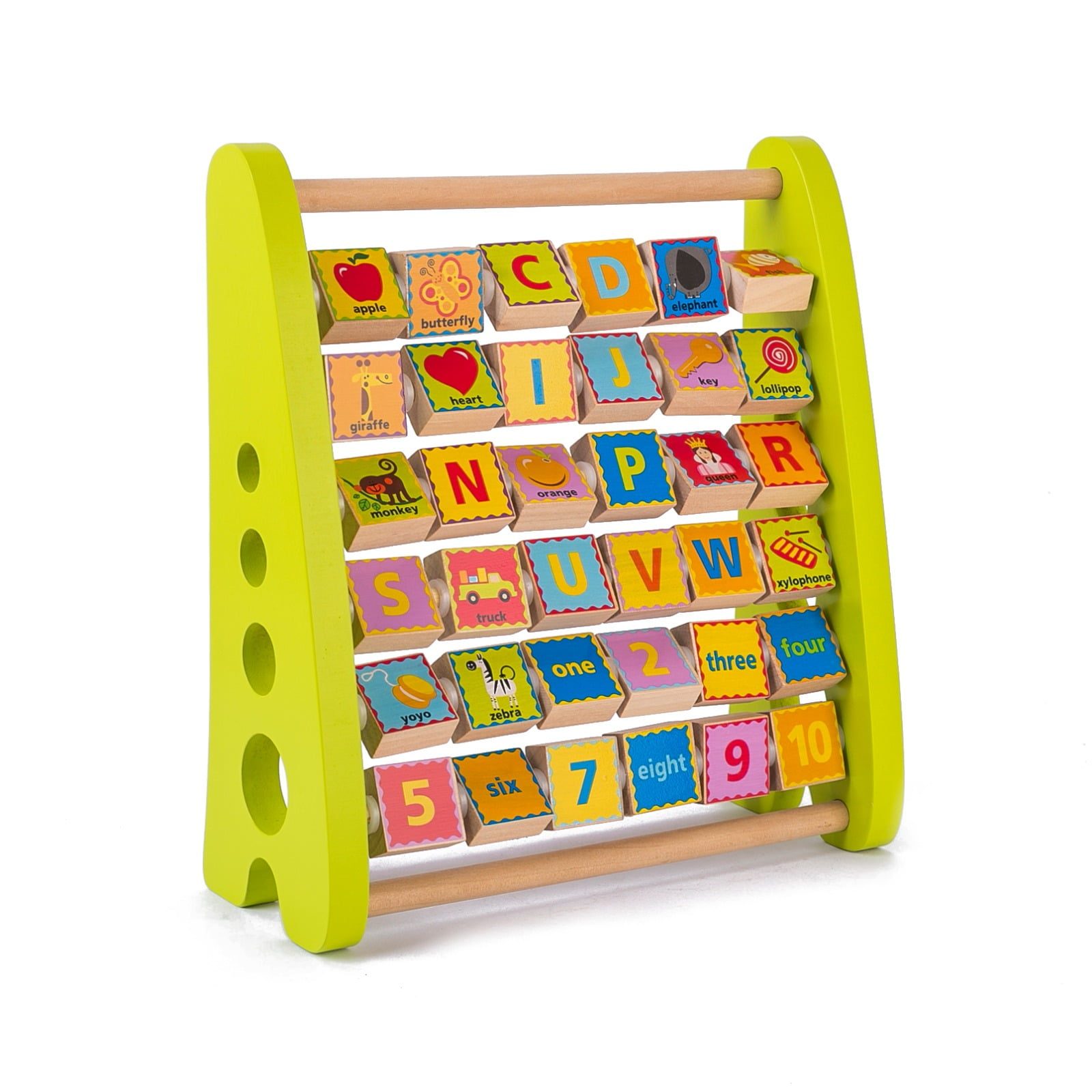 Alfabetar din lemn cu abac litere si imagini in limba engleza03.jpg