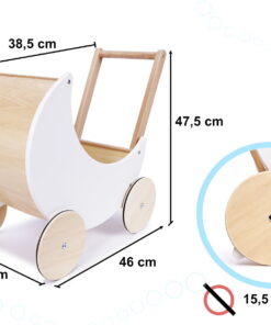 Antepremergator din lemn Carucior pentru papusi 05.jpeg