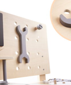 Banc de lucru din lemn pentru copii cu 25 de accesorii 11.jpg