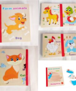 Carte Puzzle din lemn Animale de la ferma 01.jpg